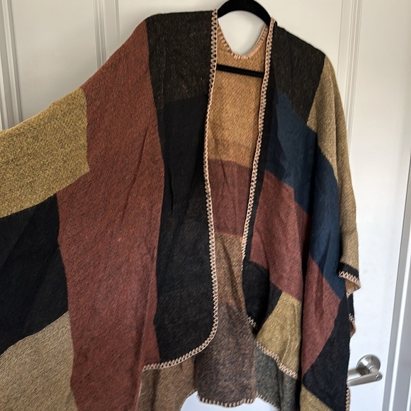 Fall Poncho - Picture 3 of 3
